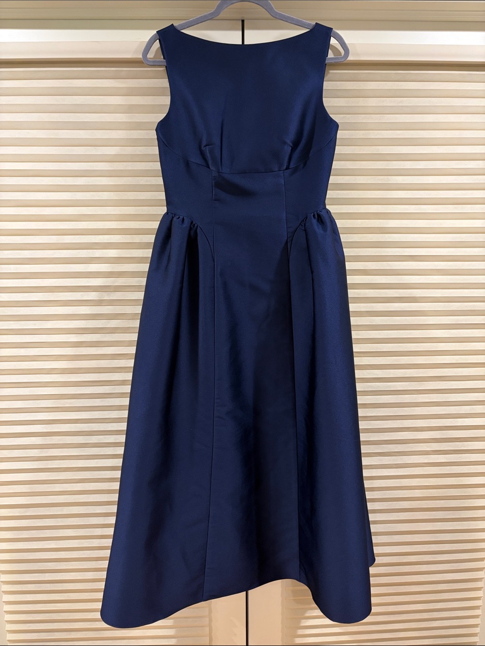 NWOT Roland Mouret Navy Fit & Flare Formal Dress, Size US 6